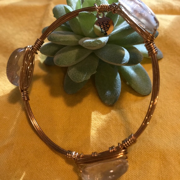 Bourbon And Boweties Gold Wrap Bangle Bracelet - Picture 2 of 8